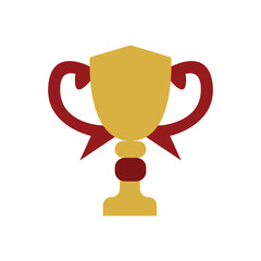 Golden Trophy Icon