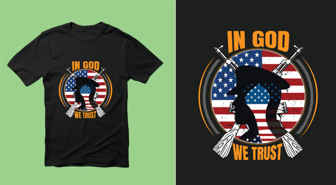 USA veteran t-shirt design