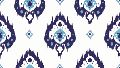 geometric ethnic vintage texture vector art design. textile fashion pattern line ikat seamless pattern and batik fabric texture asian background wallpaper geometry indian. Ethnic abstract ikat art .
