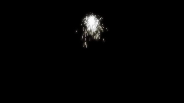 sparks electric short circuit effect or sparkle welding 