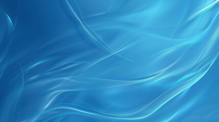 Obraz premium Soft blue waves create serene and calming background, perfect for various design projects. gentle flow and transparency evoke sense of tranquility and fluidity