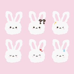 Cute Bunny Character