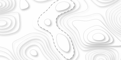 Abstract pattern with lines topographic map background. Topography and geography map grid abstract backdrop. Topographic cartography. Topographic Map. Topographic Relief.	