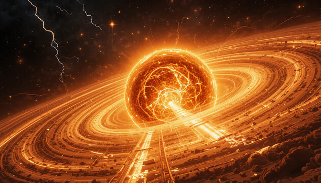 The Dyson Sphere: Harnessing the Final Energy of a Dying Star