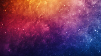 Naklejka premium A vibrant abstract space background featuring a nebula of stars and light