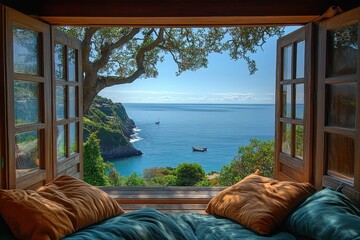 Fototapeta premium room with a view