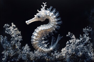 seahorse in the sea