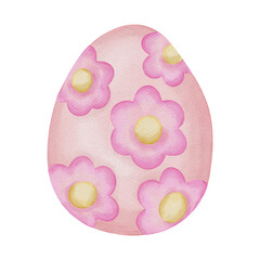 easter egg watercolor painting