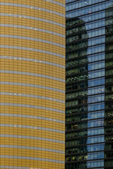 modern office buildings