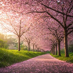 cherry blossom in spring