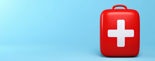 Fototapeta premium Promoting World Health Day First Aid Essentials Global Awareness Campaign Visual Content Bright Environment Engaging Viewpoint Health Concept