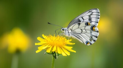 Obraz premium butterfly on a flower