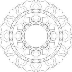 Its a Beautiful Mandala Art.