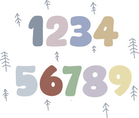 Premium PNG set of cute animals in flat cartoon style. Hand drawn vector illustration. Suitable for any baby equipment design