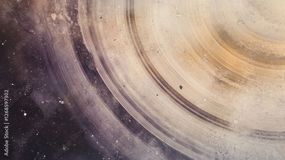 Aufkleber swirling cosmic patterns in deep space exhibit beauty and mystery of the universe. generative ai