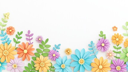 Spring bloom revival a vibrant garden in full color outdoor serenity seasonal elegance