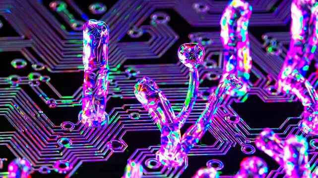 circuit board background