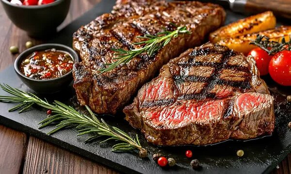 A Gourmet Steakhouse Menu Featuring a Selection of Prime Cuts and Delectable Accompaniments to Tempt Diners