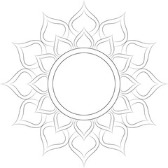 Its a Beautiful Mandala Design.