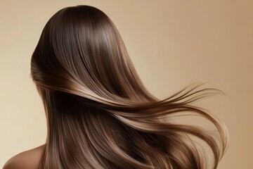 Fototapeta premium long hair style