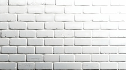 Naklejka premium White Brick Wall Texture Background