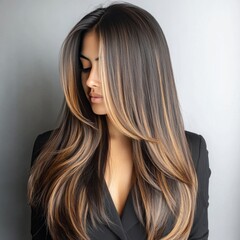 Obraz premium woman with long hair