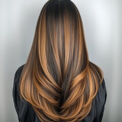 Fototapeta premium woman with long hair
