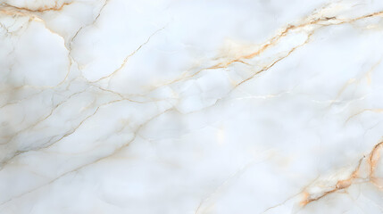 White Marble Texture with Gold Veins Background