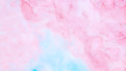 Fototapeta premium Abstract Pink and Blue Foam Texture Background Pastel Color Swirls Design