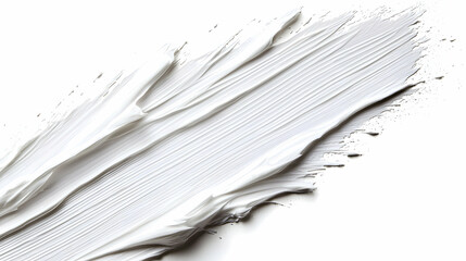 White Paint Texture Stroke Abstract Background