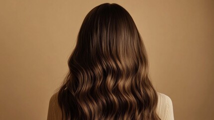 Fototapeta premium woman with long hair