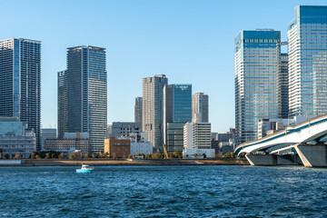 東京湾岸地域の風景