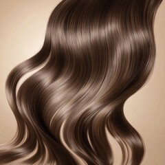 Fototapeta premium long hair style