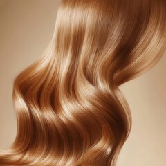 Fototapeta premium long brown hair