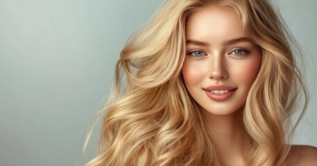 Naklejka premium portrait of a young woman