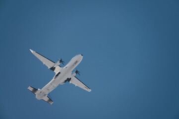 airplane in the sky