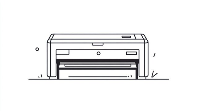 recommend clip art: Office printer printing paper document