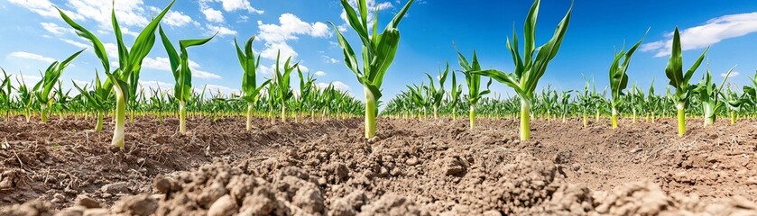 Obraz premium grass and sky