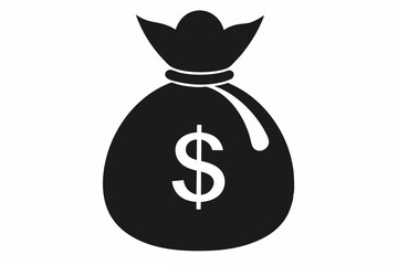money bag  silhouette
