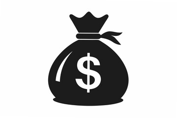 money bag  silhouette