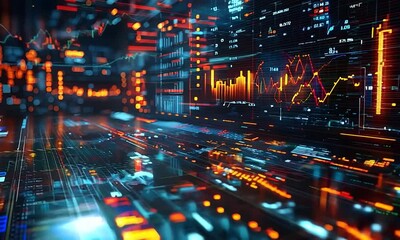 Futuristic Sports Performance Analysis Room with Interactive Real Time Data Visualization - Powered by Adobe