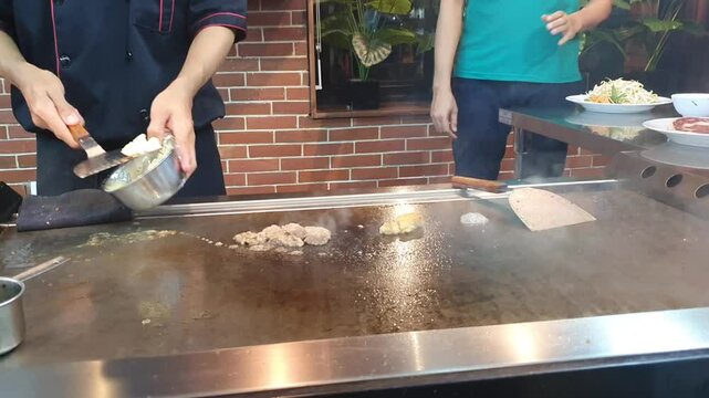 Delicious Teppanyaki in BSD City Tangerang, Banten, Indonesia on March 22 2022