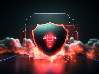 Fototapeta premium shield