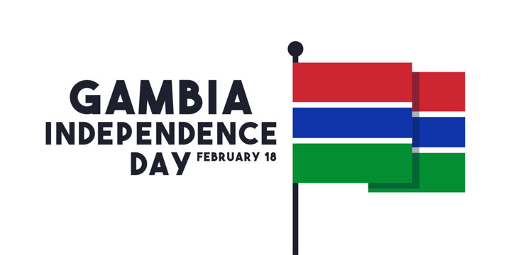 Gambia Independence Day. February 18.