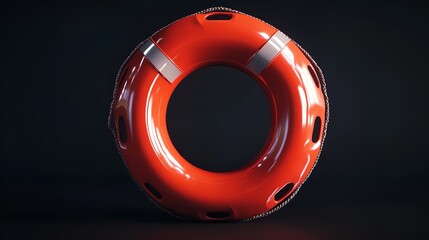 AAA Lifesaving Buoy A Striking Icon of Water Safety and Rescue
