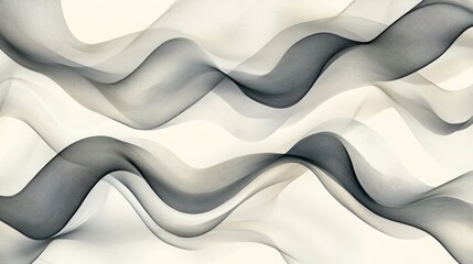 Obraz premium Elegant Abstract Background with Flowing Lines and Subtle Color Variations