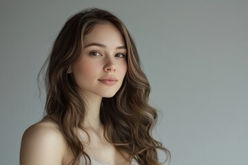 Naklejka premium portrait of a young woman