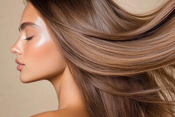 Fototapeta premium hair style hairstyle