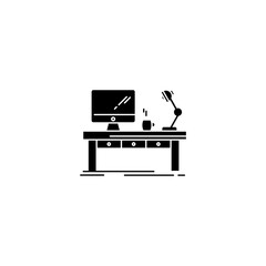 Official work vector illustration