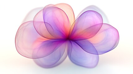 Fototapeta premium Abstract Pastel Flower Soft Delicate Design